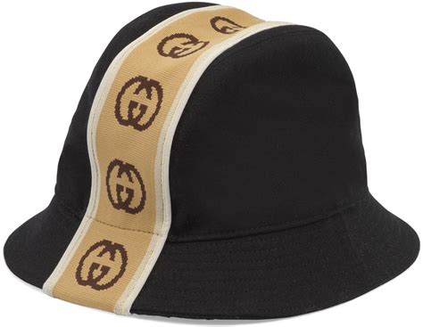 gucci hat stripe down middle